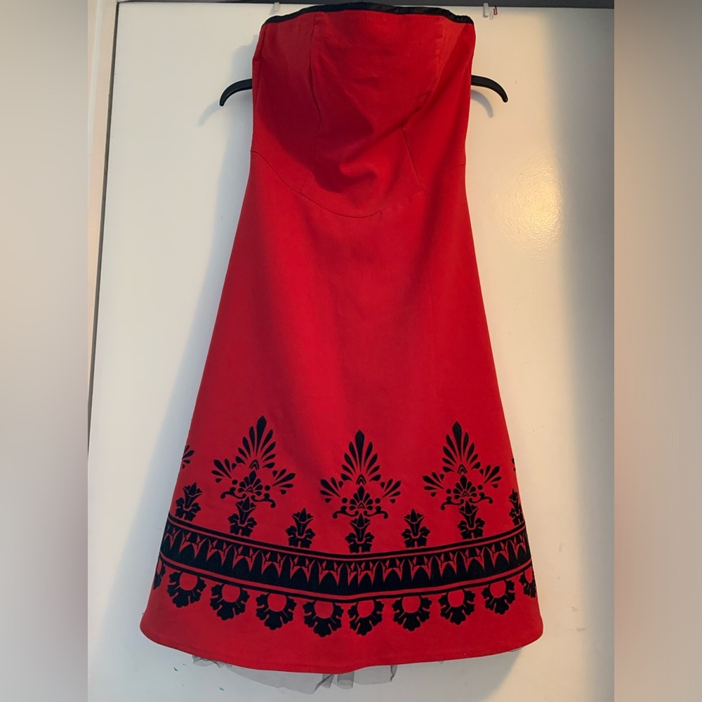 Speechless vintage strapless dress
